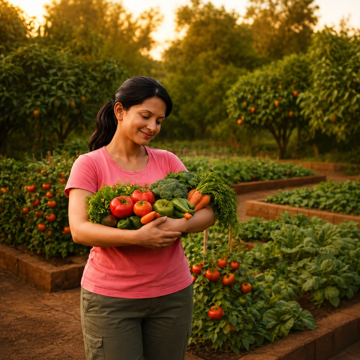 Madilu — the vegetable garden